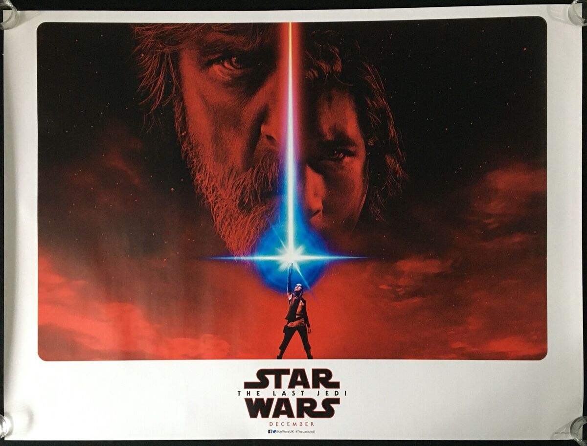 Star Wars: The Last Jedi (2017) One-Sheet Movie Poster - Original