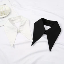 Detachable Neckband Fake Collar For Decorate Women Ladies Shirt Blouse Sweater