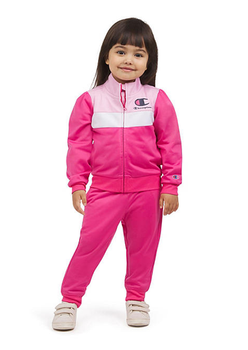 CLOSEOUT!! CHAMPION Adorable Toddler Girls Active Track Set 2-piece - Size: 4T