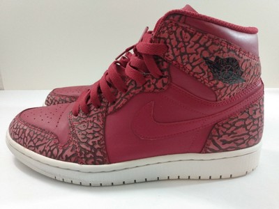 jordan 1 retro red elephant print