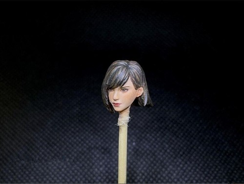 1:18 Head Sculpt Tifa Lockhart Girl Carved For 3.75" Female Action Figure Body - Picture 3 of 6
