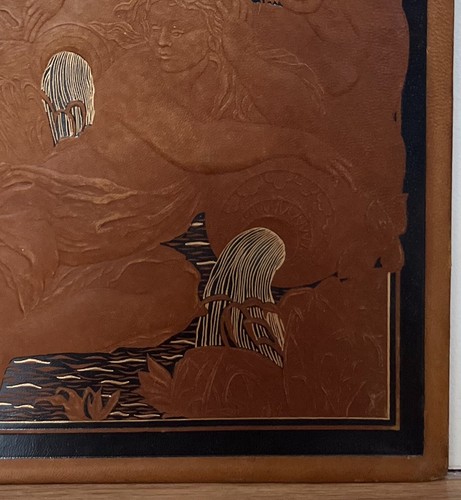 Reliure Cartonnage Editeur Couverture Fontane di Roma Falda Venturini Relief Or - Photo 8/10