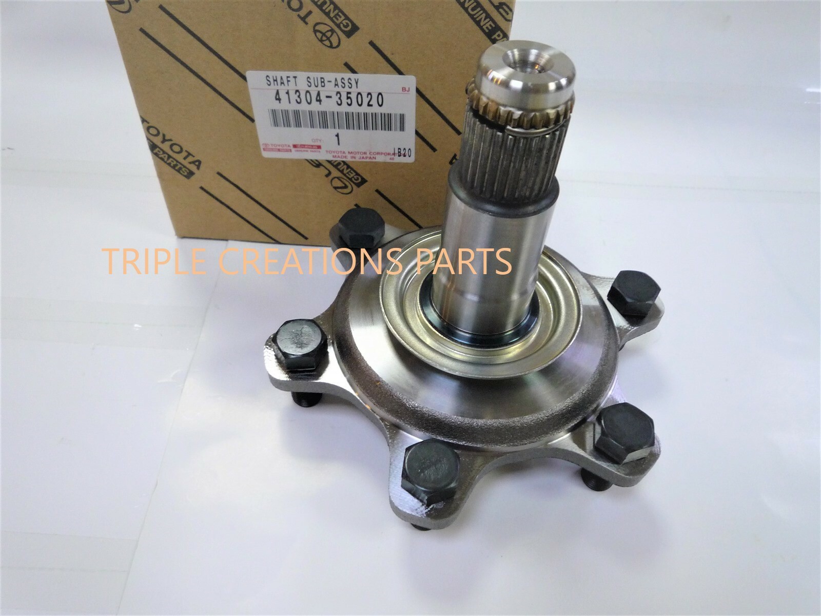 Genuine Toyota 41304-35020 SHAFT SUB-ASSY DIFFERENTIAL SIDE GEAR 