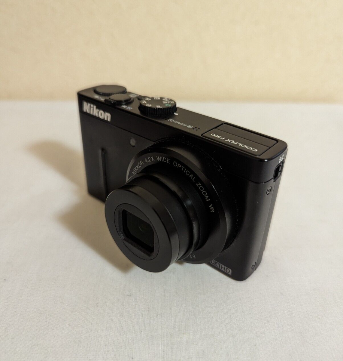 Nikon Digital Camera COOLPIX P Series P300 Black 4x 12.2MP