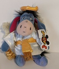 2000 Disney Choir Angel Eeyore 9  Bean Bag Plush W/ Tag