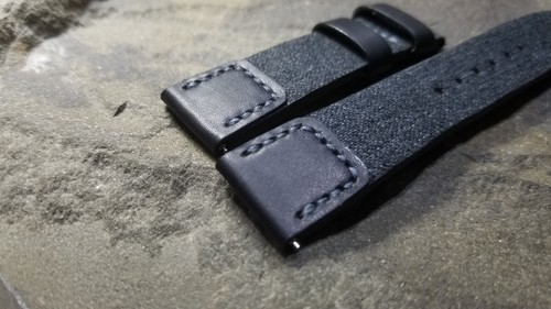 20mm, 19mm, handmade watch band strap fit to Jaeger-LeCoultre Reverso - Picture 4 of 7