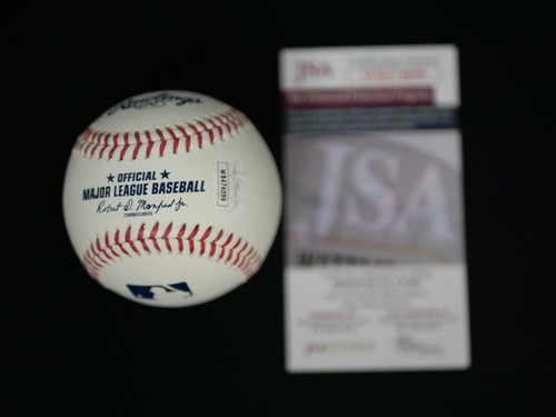 SAMMY SOSA KERRY WOOD SIGNED OMLB BASEBALL "1988 NL AWARD WINNERS" 44/98 JSA COA - Picture 4 of 4