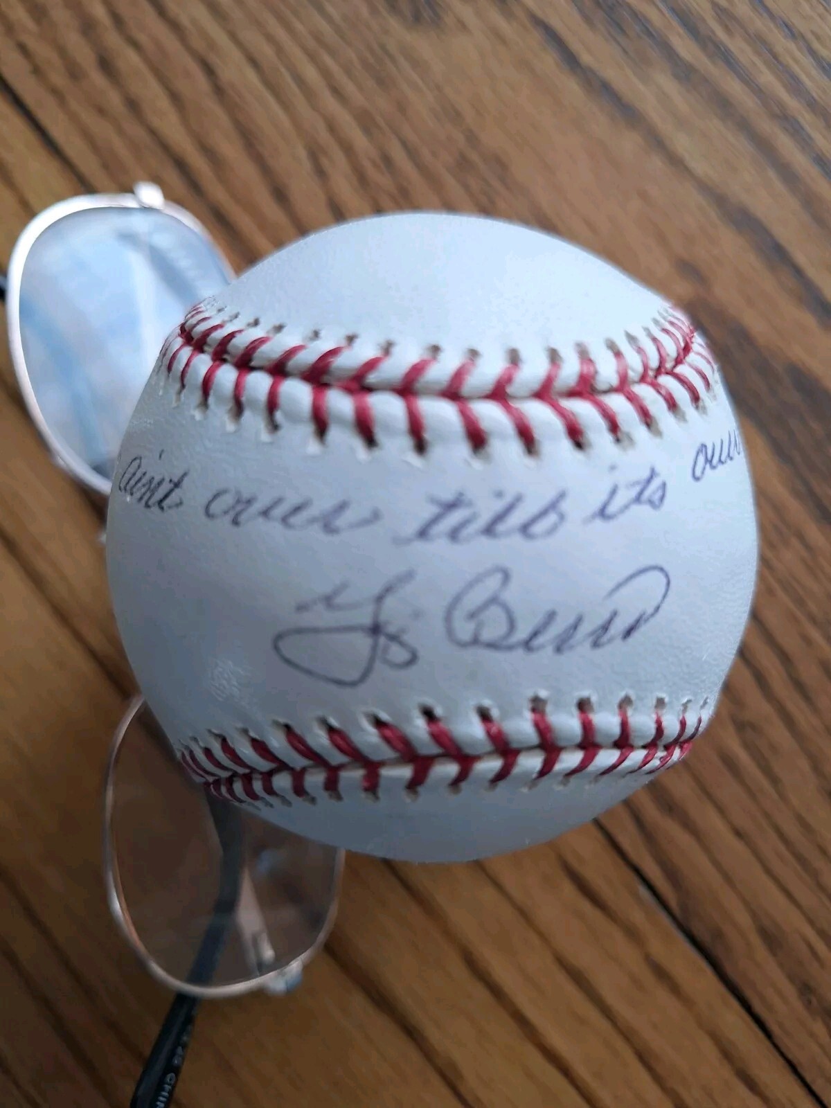 Yogi Berra Autographed Signed Jsa Baseball 