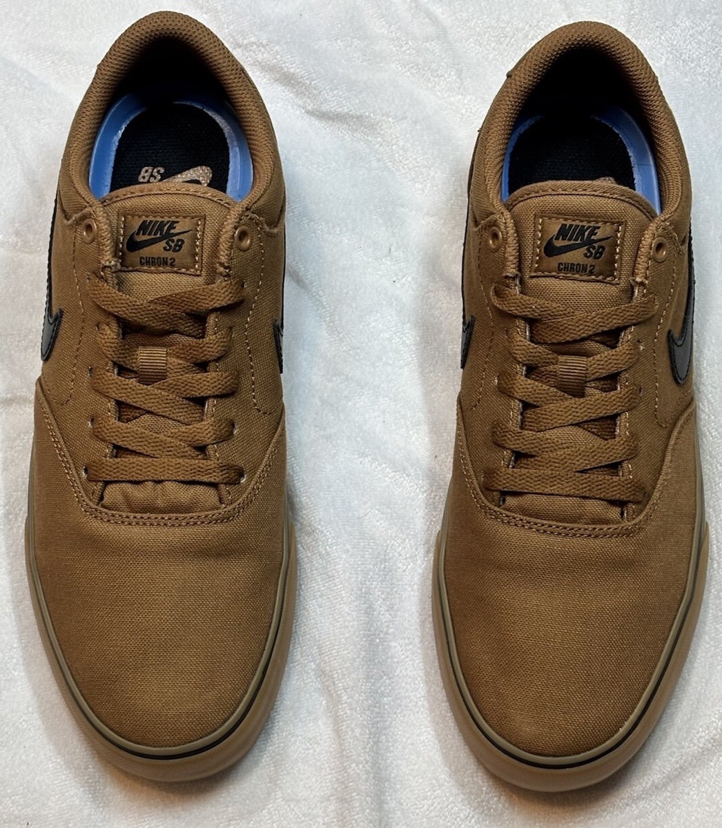 Sb Chron Slr Tan Nike Skate Shoes Sb Chron Nike Sb Light Brown