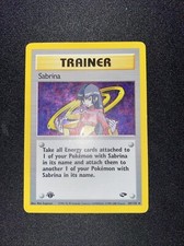 Sabrina 20/132 Gym Challenge-1st Edition Holo