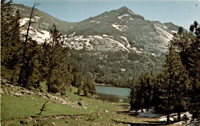 BIG SANDY LAKE, Bridger Wilderness, Wind River Range, U.S. 187, Postcard
