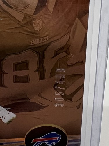 2023 Panini Illusions Dalton Kincaid Rookie RC Trophy Collection #’d/499 Bills - Picture 3 of 3