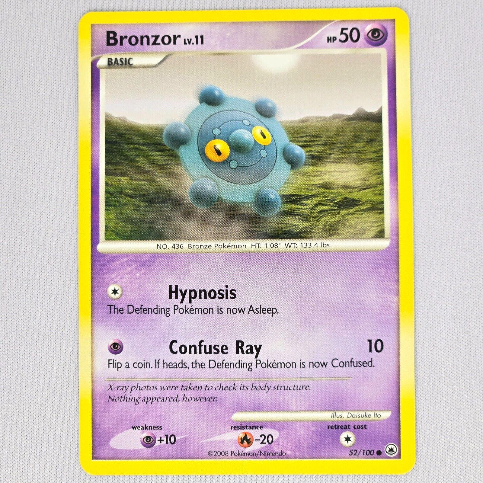 Bronzor 52/100 Majestic Dawn Regular Common Pokemon Card TCG English LP