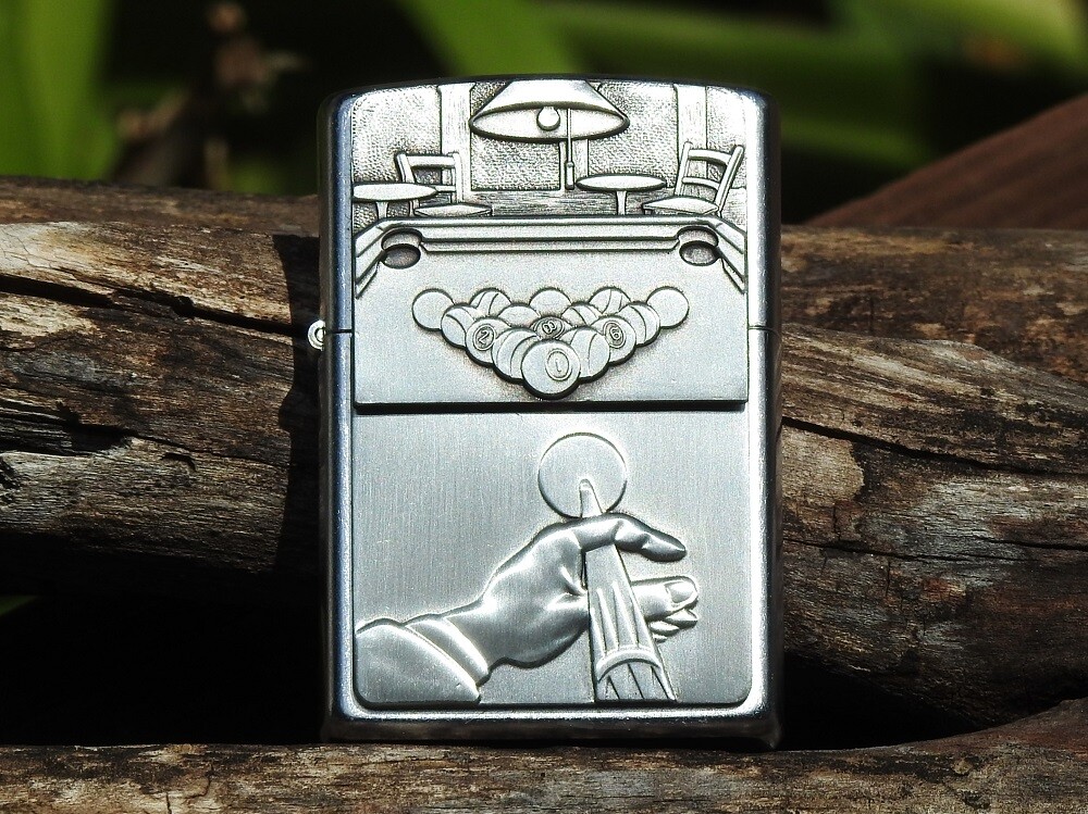 Barrett Smythe Pool Player Surprise Zippo Lighter - Billiards - 8
