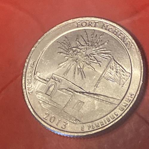 2013-P Fort McHenry NP America the Beautiful Quarter • #250512 • BU