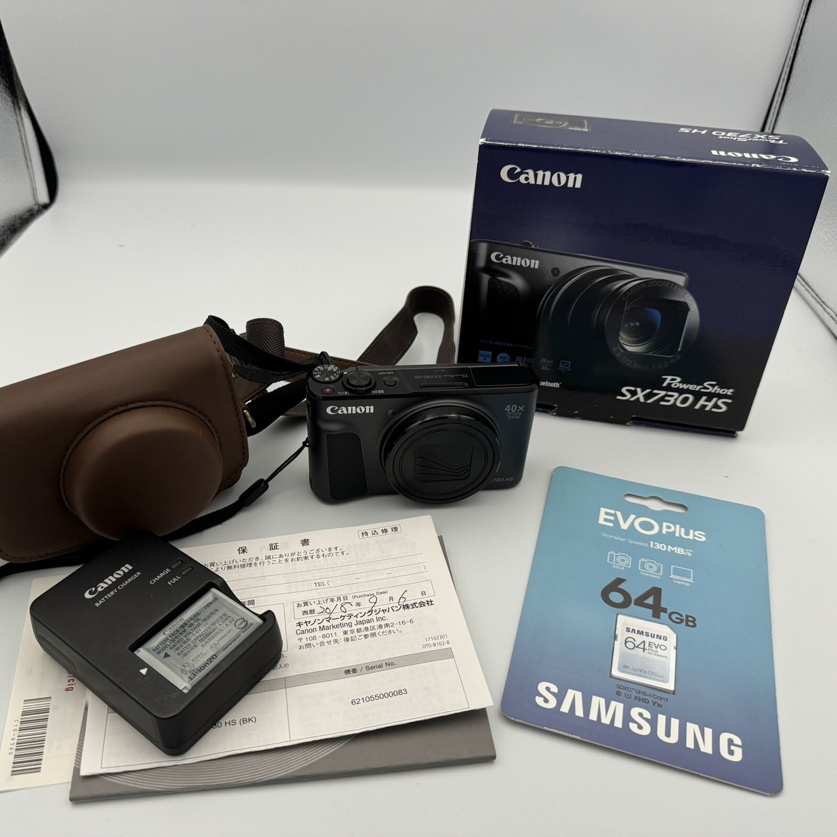 Canon PowerShot SX730 HS Digital Camera 40x Optical Zoom 20.3 Mega