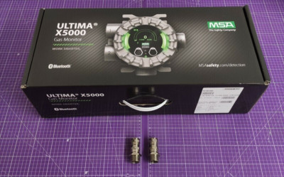 MSA ULTIMA X5000 Gas Monitor A-X5000-2-A-0-0-0-65-00-0 with Bluetooth UR