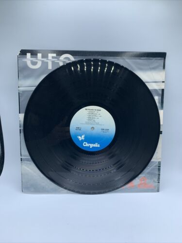 UFO No Place To Run Vinyl LP 1980 Chrysalis Promo Cut - Picture 6 of 6