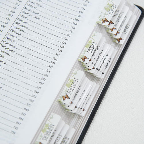 Laminated Bible Tabs for Study Bible, Prefdo Butterfly Design 66 Bible Index ... - Picture 12 of 12