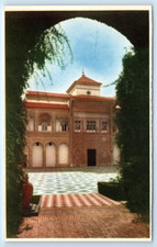SEVILLA Royal Moorish Castle Monteria Court SPAIN 4x6 Postcard