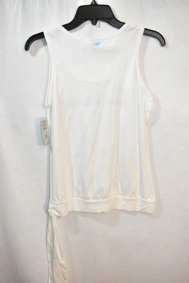 New Balance Tank Top White Size 16 Girl's Glitter Butterfly - Image 2 of 4
