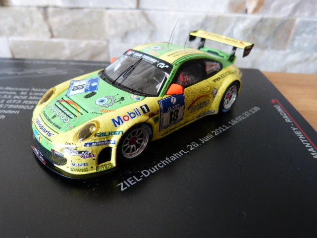 Porsche 911 GT3 Rsr Vittoria 24h Gara Nürburgring 2011 Manthey Sonderedition 1: - Immagine 3 di 4
