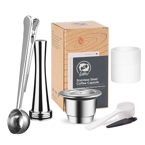 Stainless Steel Coffee Capsule Reusable Coffee Pod Coffeeware Accessories - Picture 37 of 48