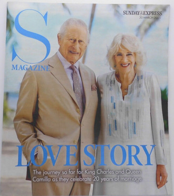 Scottish Sunday Express Magazin 30. März 2025 Charles und Camilla Liebesgeschichte