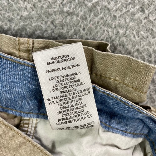 Levis Cargo Shorts Boys 20 Beige Mutlipocket Utility - Picture 14 of 14