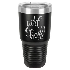 Tumbler 20oz 30oz Travel Mug Cup Vacuum Insulated Stainless Steel Girl Boss