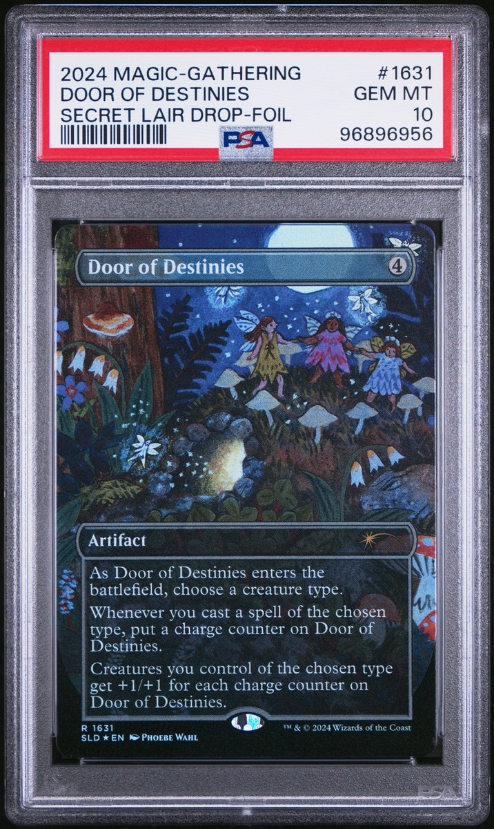 2024 MTG SECRET LAIR DROP FOIL #1631 DOOR OF DESTINIES PSA 10 | eBay