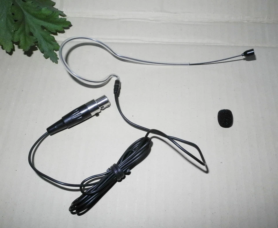 Brand New BLACK single ear Headworn Headset Microphone For AKG Samson Wireless - Image 2 of 3