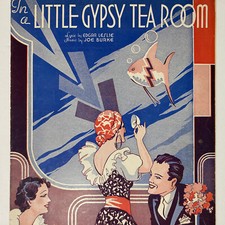 In A Little Gypsy Tea Room Sheet Music 1935 Edgar Leslie Joe Burke