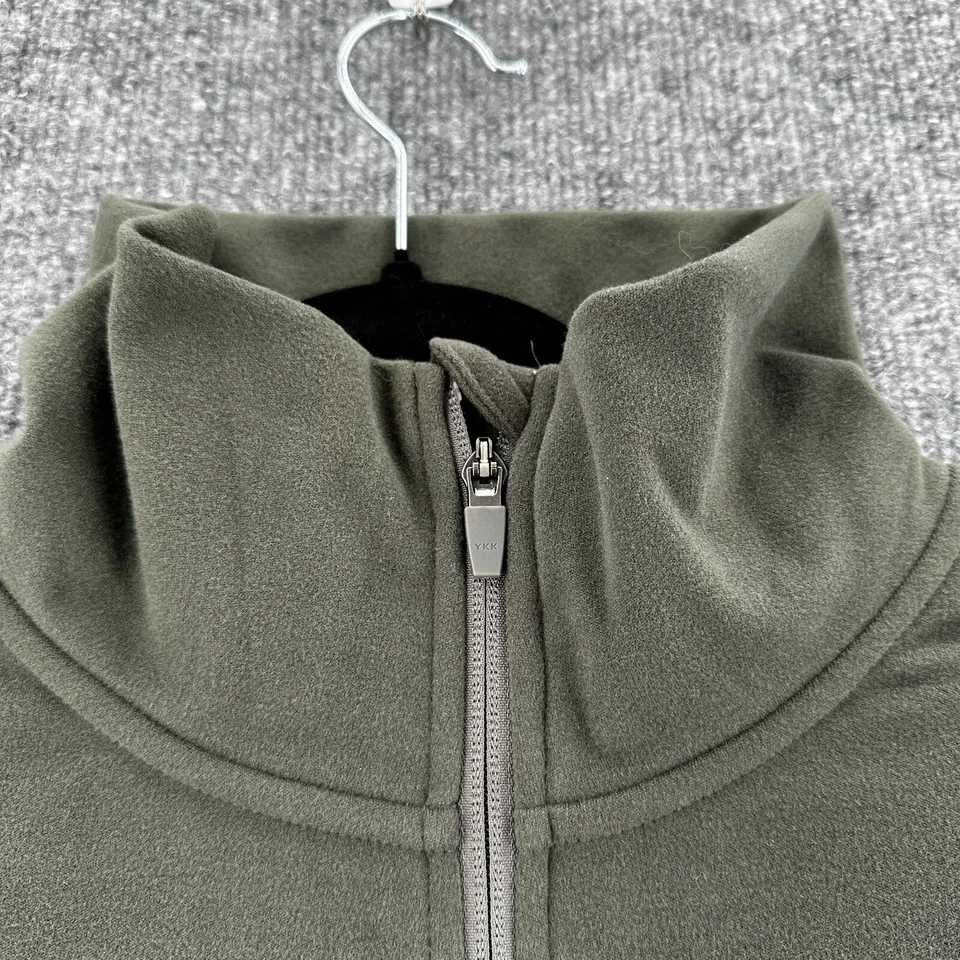 Mondetta Jacket Womens Extra Large Burnt Olive Cozy Fleece Full Zip Pockets - Image 2 of 4
