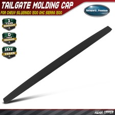 Upper Tailgate Molding Cap Protector For Chevy Silverado 1500 Sierra 1500 14-18