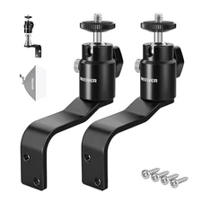 NEEWER 2 Pack E Type Wall Ceiling Mount, Ring Light Wall Mount Bracket