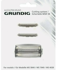 GRUNDIG MSR 58 Scherfolie und Klingenblock Schwarz 1 Set  für MS 6040...