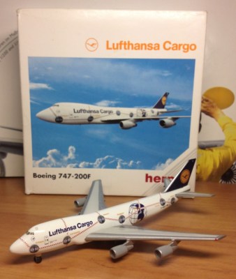 Herpa Wings 516020 B747-200F Lufthansa Cargo 1/500