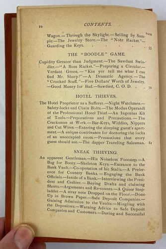Thirty Years a Detective, Allan Pinkerton, 1884, True Crime, Leather HC - Bild 14 von 20
