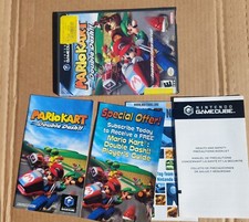 Nintendo Gamecube Mario Kart Double Dash Case Manual NO GAME 