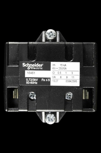 SCHNEIDER 250/5A CURRENT TRANSFORMER 16461 - Afbeelding 1 van 7