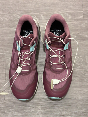 New SALOMON Women's ULTRA GLIDE Trail Running Shoes Sneakers Size 10 Purple