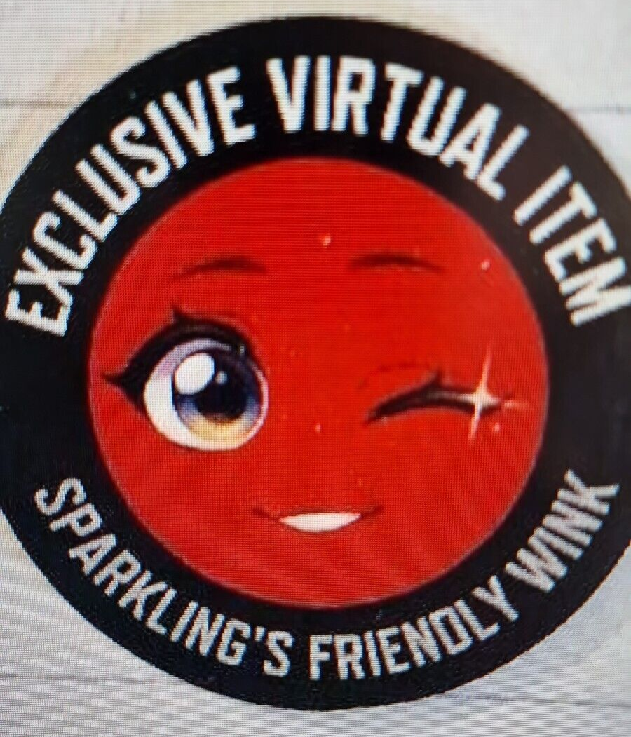 Roblox Sparklings Friendly Wink Virtual Rare Code Immediate Delivery