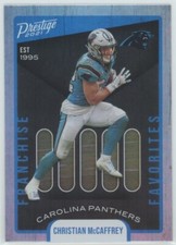 2021 Prestige Franchise Favorites #11 Christian McCaffrey