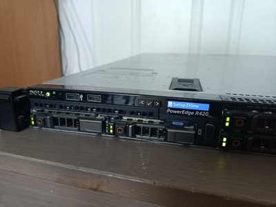 DELL PowerEdge R420 Server 2x Xeon E5-2430 Six Core 2.20 GHz 40 GB DDR3