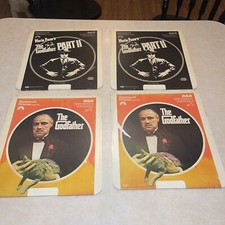 Lot Of 2 Video Disc Movies. Vntge. The Godfather And The Godfather Part II