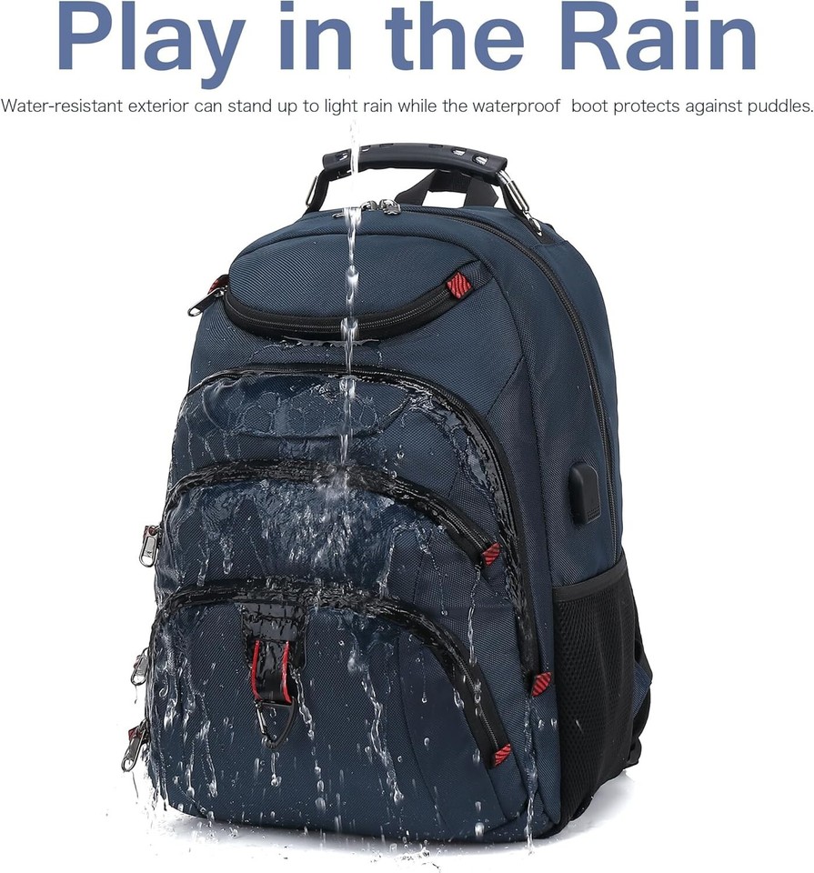 Laptop Backpack for Men Stylish College Bookbag for 15.6Inch Laptop