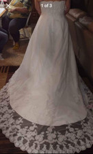 davids bridal wedding dress size 16