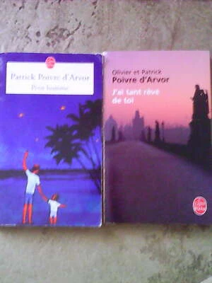 lot 18 poches de Patrick Poivre d'ARVOR...petit homme, lettres a l'absente + - Photo 1/4