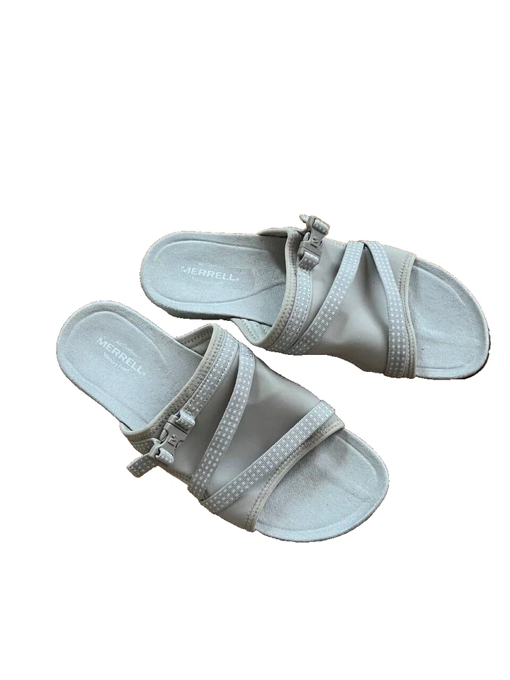 Sandalias deportivas Merrell Terran Post II bronceadas de espuma viscoelástica talla 10 Foto 4 de 4